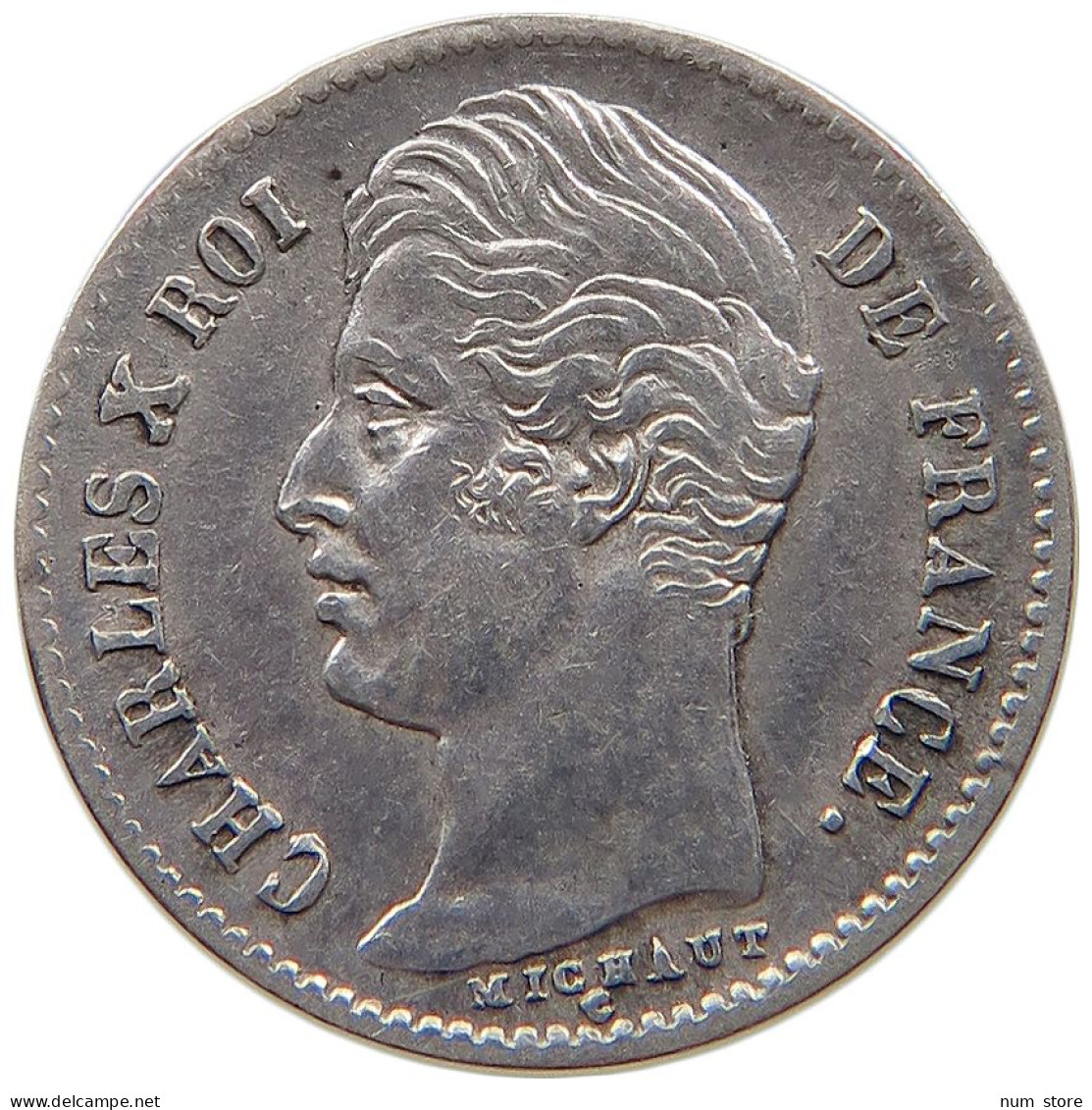 FRANCE 1/4 FRANC 1830 A Charles X. (1824-1830) RARE #t112 1455 - 1/4 Francs