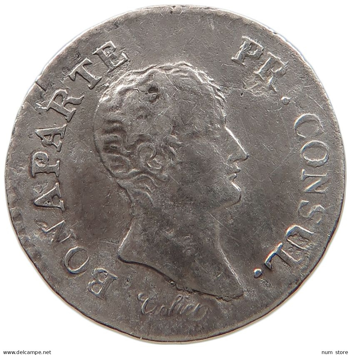 FRANCE 1/4 FRANC QUART 0 Napoleon I. (1804-1814, 1815) #t143 0527 - 1/4 Franc