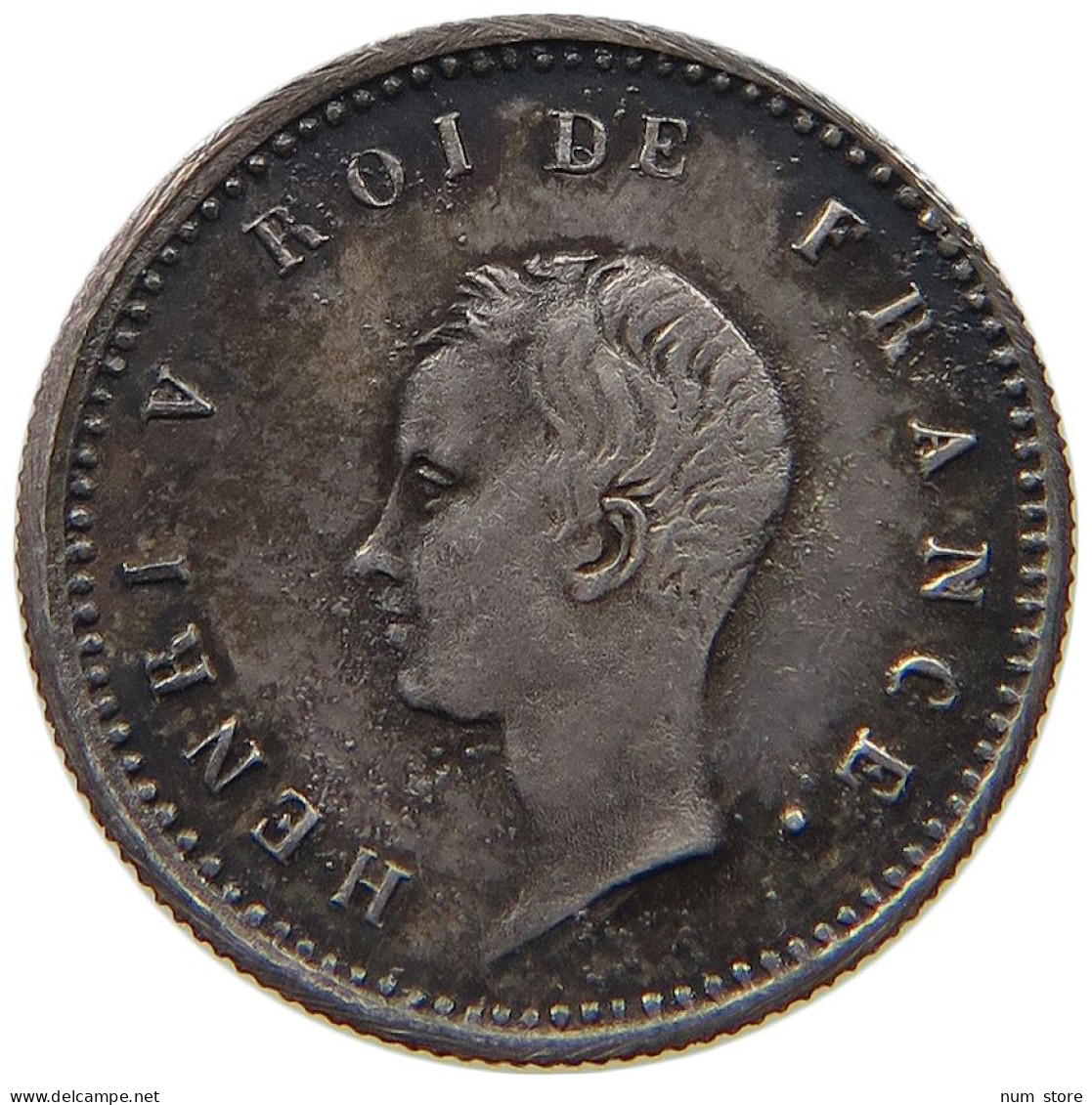 FRANCE 1/4 FRANC 1832 HENRI V. (1830-1883) ESSAI PATTERN RARE #T079 0189 - Autres & Non Classés