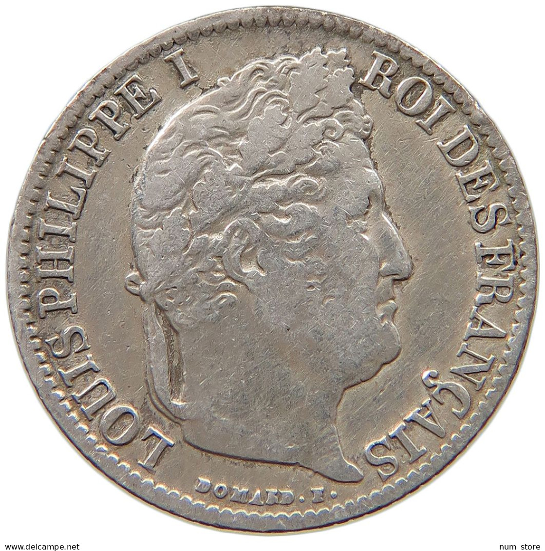 FRANCE 1/2 DEMI FRANC 1835 A LOUIS PHILIPPE I. (1830-1848) #t058 0253 - 1/2 Franc