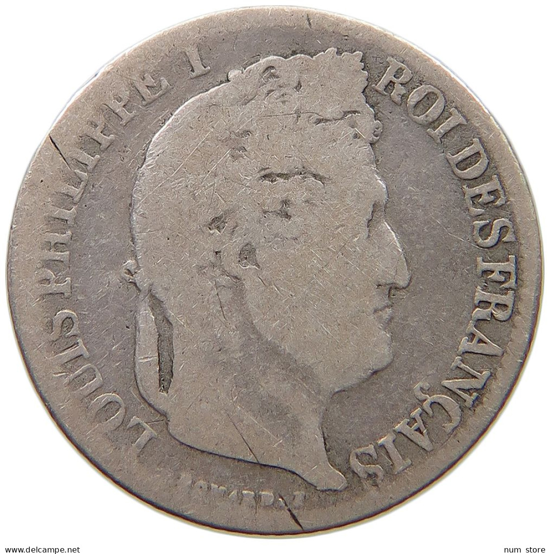 FRANCE 1/2 DEMI FRANC 1842 A LOUIS PHILIPPE I. (1830-1848) #t111 1331 - 1/2 Franc