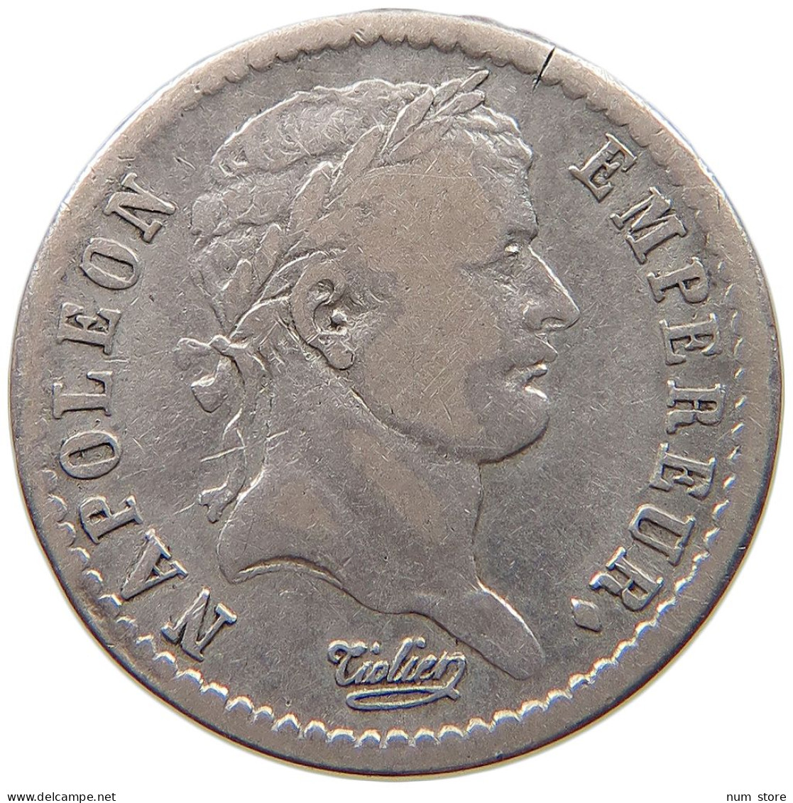 FRANCE 1/2 DEMI FRANC 1813 A Napoleon I. (1804-1814, 1815) #t112 0277 - 1/2 Franc