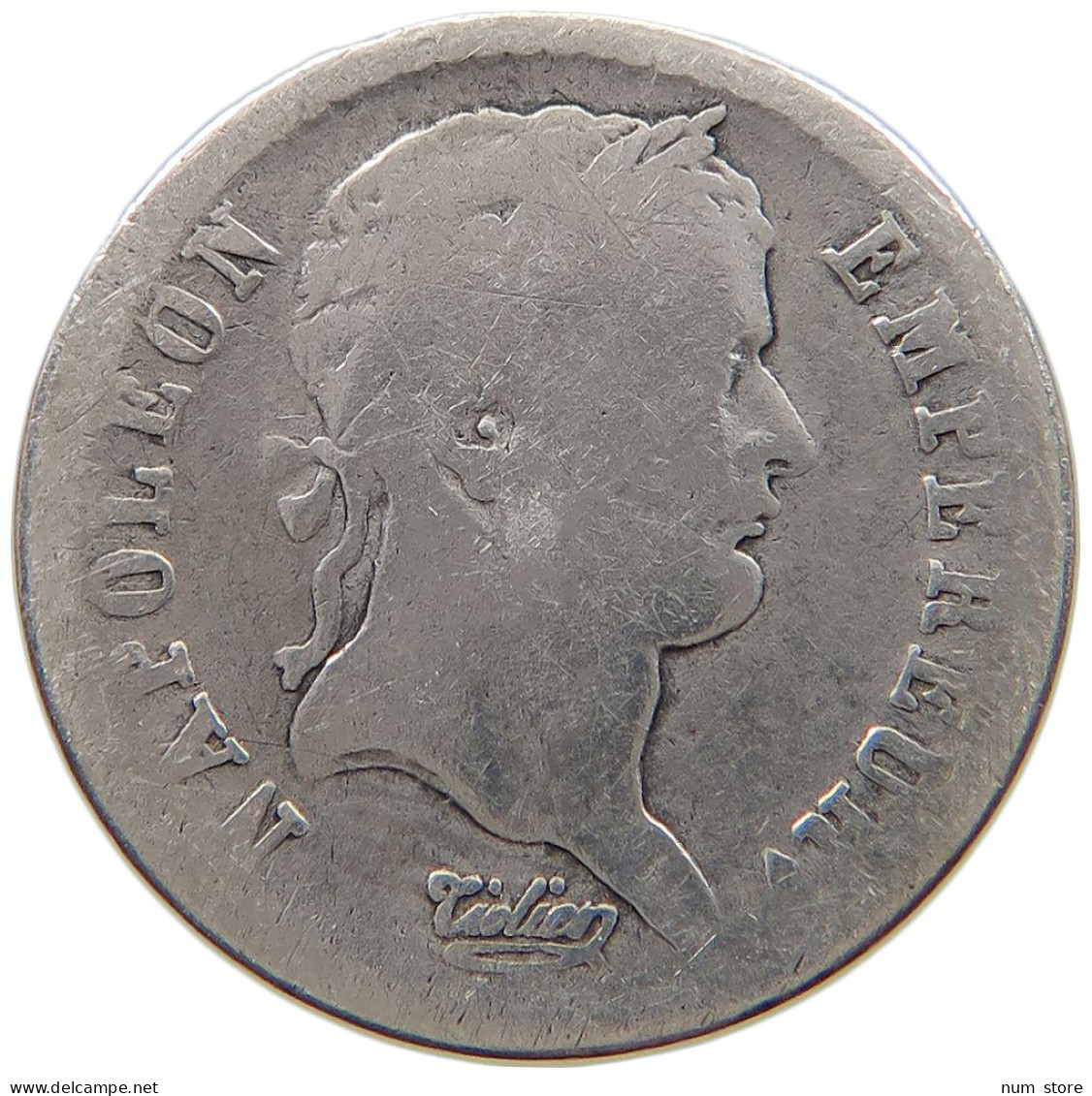 FRANCE 1/2 DEMI FRANC 1810 W LILLE Napoleon I. (1804-1814, 1815) #t157 0701 - 1/2 Franc