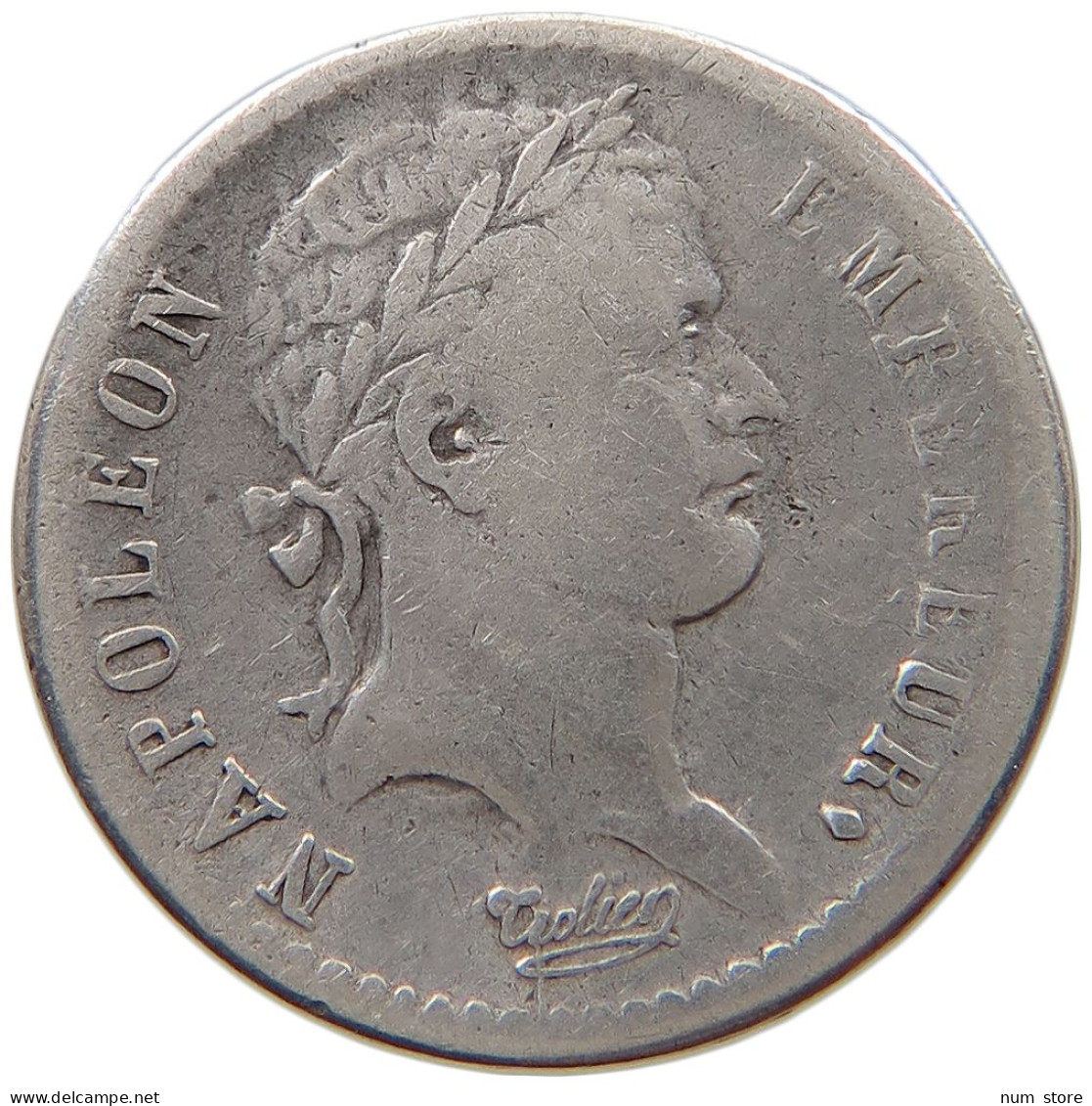 FRANCE 1/2 DEMI FRANC 1808 I LIMOGES Napoleon I. (1804-1814, 1815) #t157 0705 - 1/2 Franc