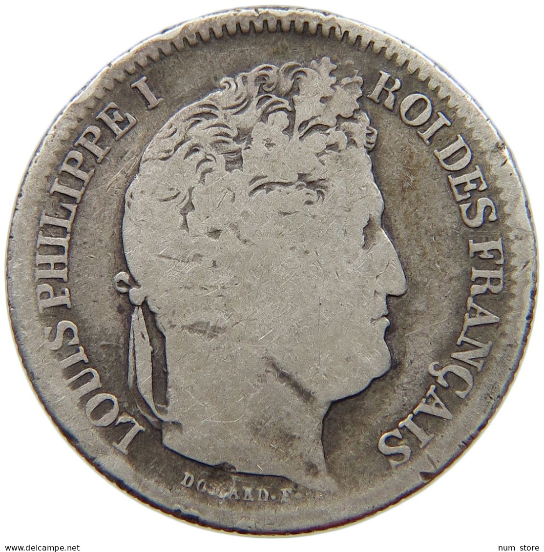 FRANCE 2 FRANCS 1838 W LOUIS PHILIPPE I. (1830-1848) #t076 0065 - 2 Francs