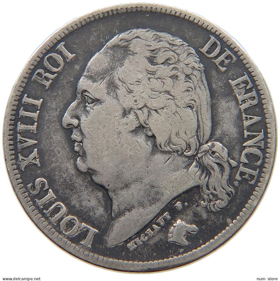 FRANCE 2 FRANCS 1818 A LOUIS XVIII. (1814, 1815-1824) #t114 0027 - 2 Francs