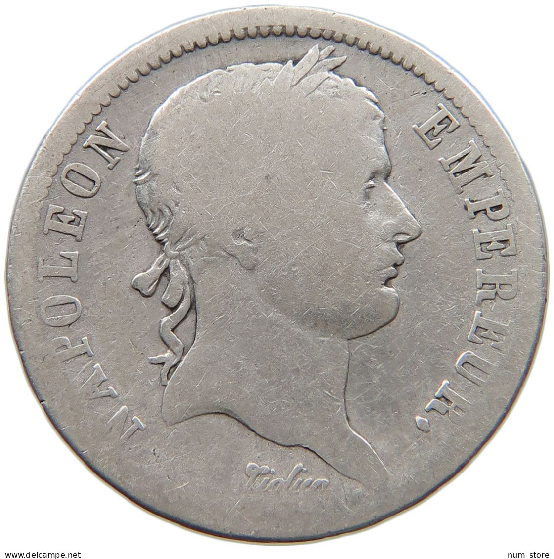 FRANCE 2 FRANCS 1812 W Napoleon I. (1804-1814, 1815) #t140 0695 - 2 Francs
