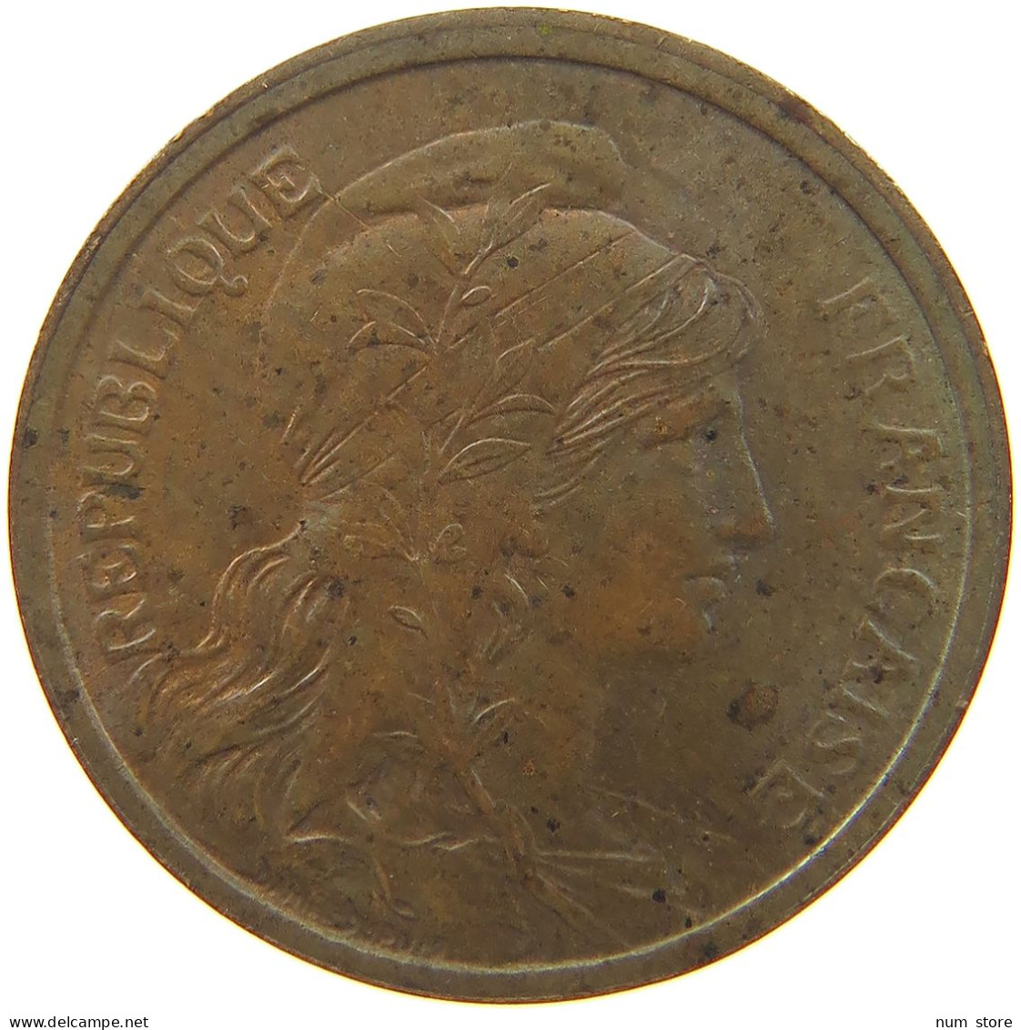 FRANCE 2 CENTIMES 1914  #a013 0489 - 2 Centimes