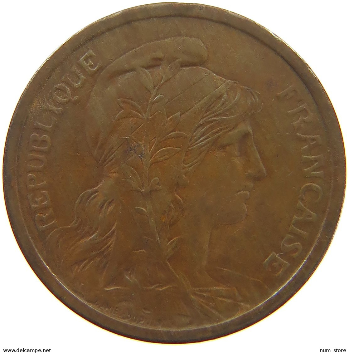 FRANCE 2 CENTIMES 1911  #c081 0401 - 2 Centimes