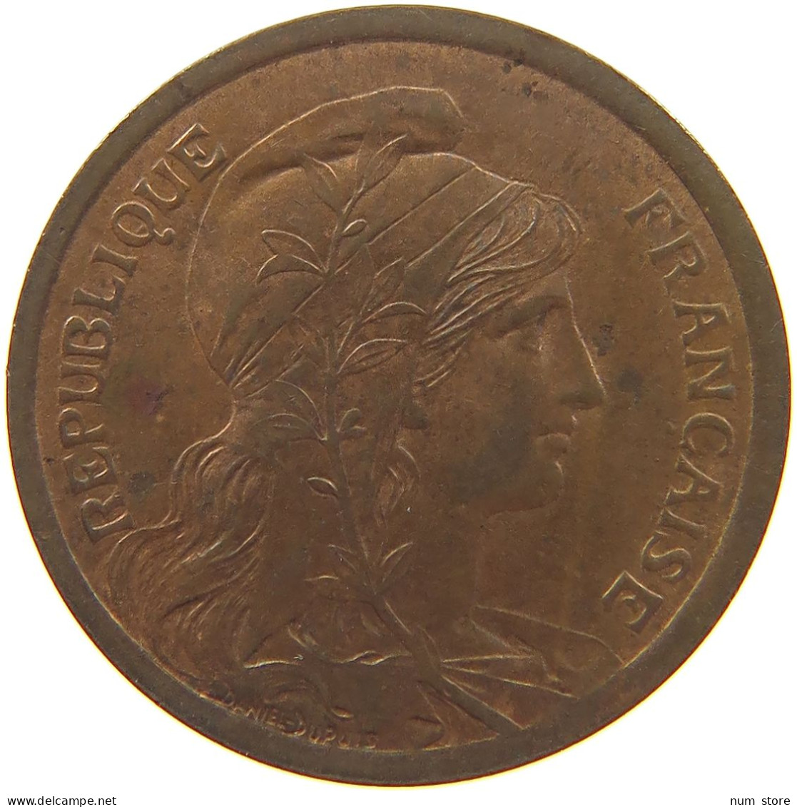 FRANCE 2 CENTIMES 1911  #s018 0379 - 2 Centimes