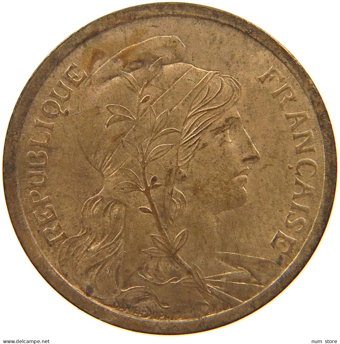 FRANCE 2 CENTIMES 1899  #t085 0027 - 2 Centimes