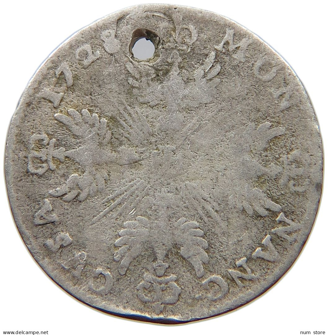 FRANCE 12 SOUS 6 DEINERS 1728 LORRAINE Leopold I. 1690-1729 #t078 0121 - Lorraine