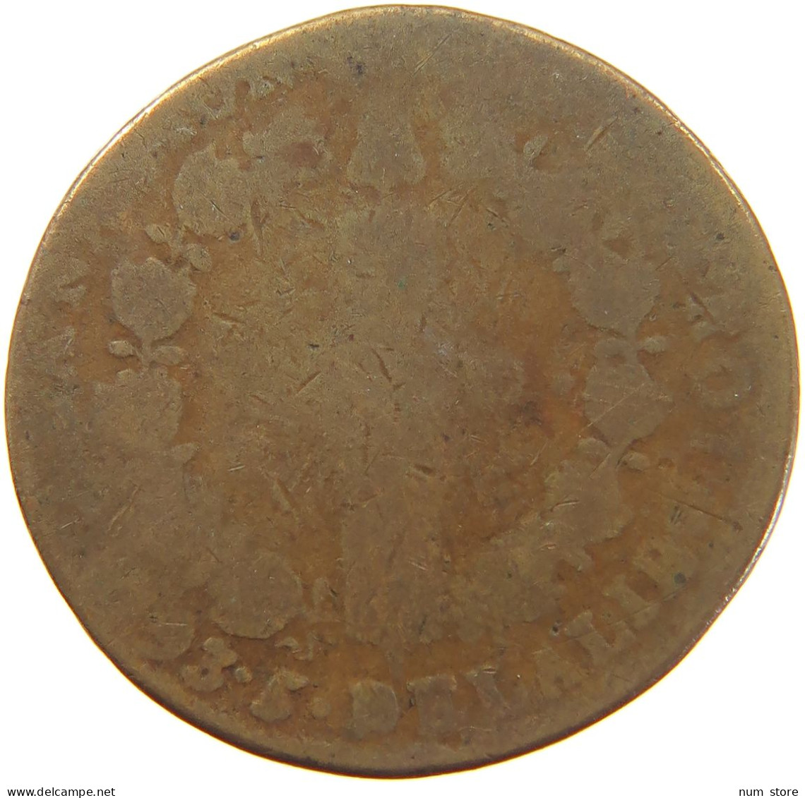 FRANCE 12 DENIERS 1793 D Louis XVI (1774-1793) #c060 0237 - 1792-1804 Primera República 