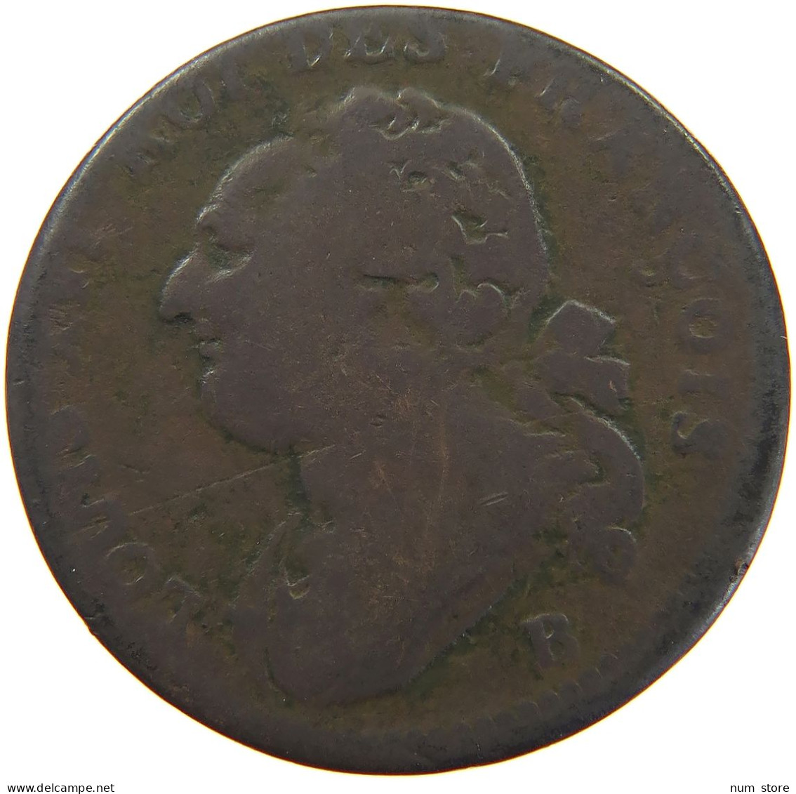 FRANCE 12 DENIERS 1792 B Louis XVI (1774-1793) #a084 0131 - 1791-1792 Verfassung 