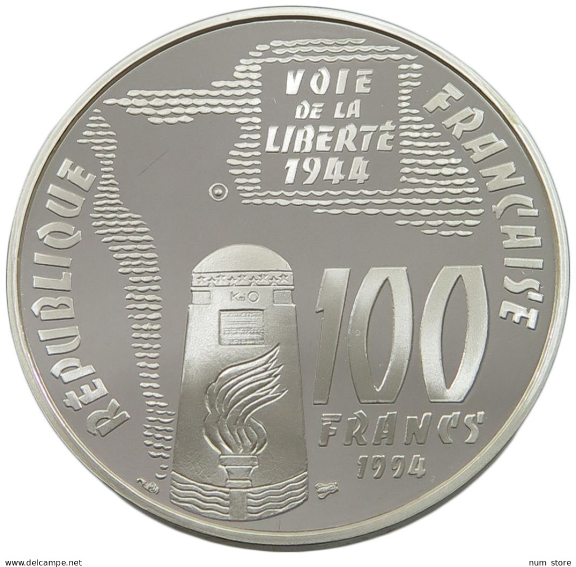 FRANCE 100 FRANCS 1994  #alb031 0109 - 100 Francs