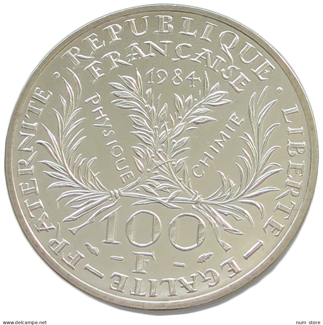 FRANCE 100 FRANCS 1984  #w030 0449 - 100 Francs
