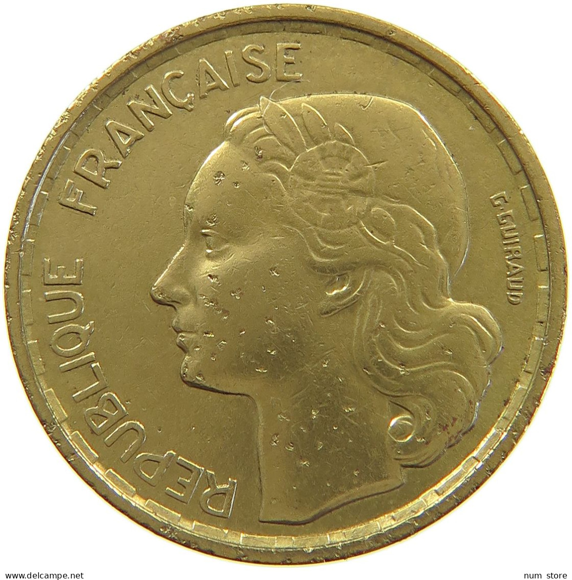 FRANCE 10 FRANCS 1954  #a060 0091 - 10 Francs