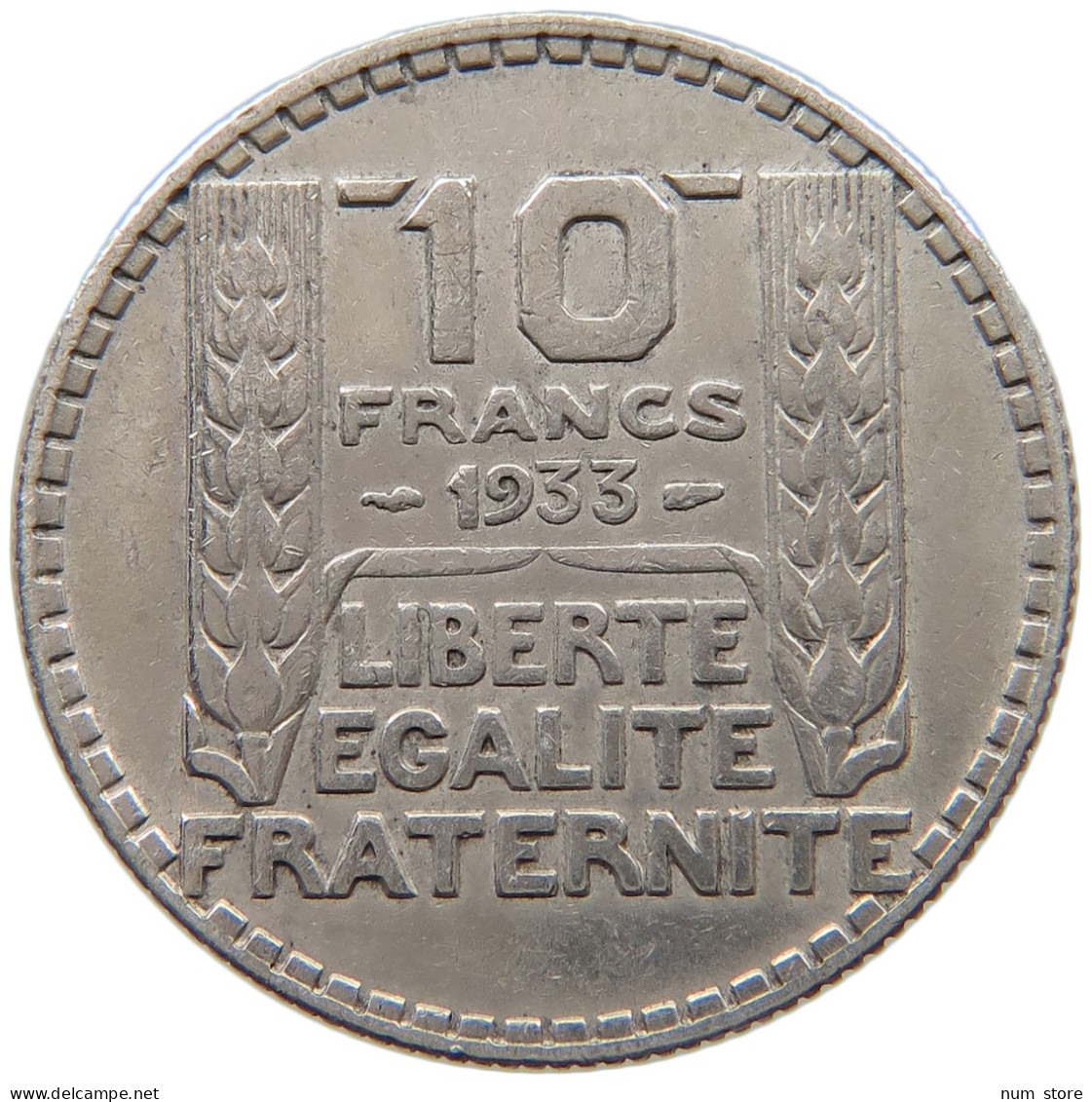 FRANCE 10 FRANCS 1933  #c081 0709 - 10 Francs