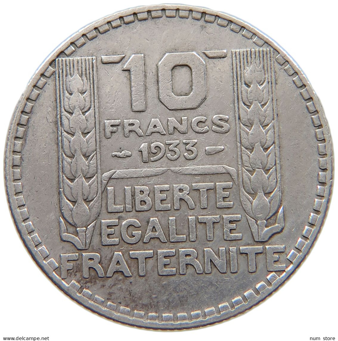 FRANCE 10 FRANCS 1933  #a052 0143 - 10 Francs