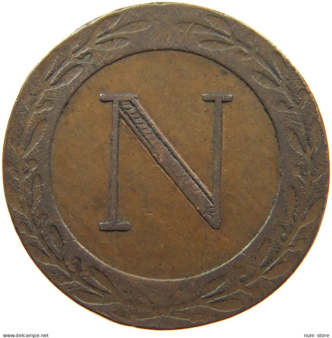 FRANCE 5 CENTIMES 1808 BB Napoleon I. (1804-1814, 1815) #t017 0131 - 5 Centimes