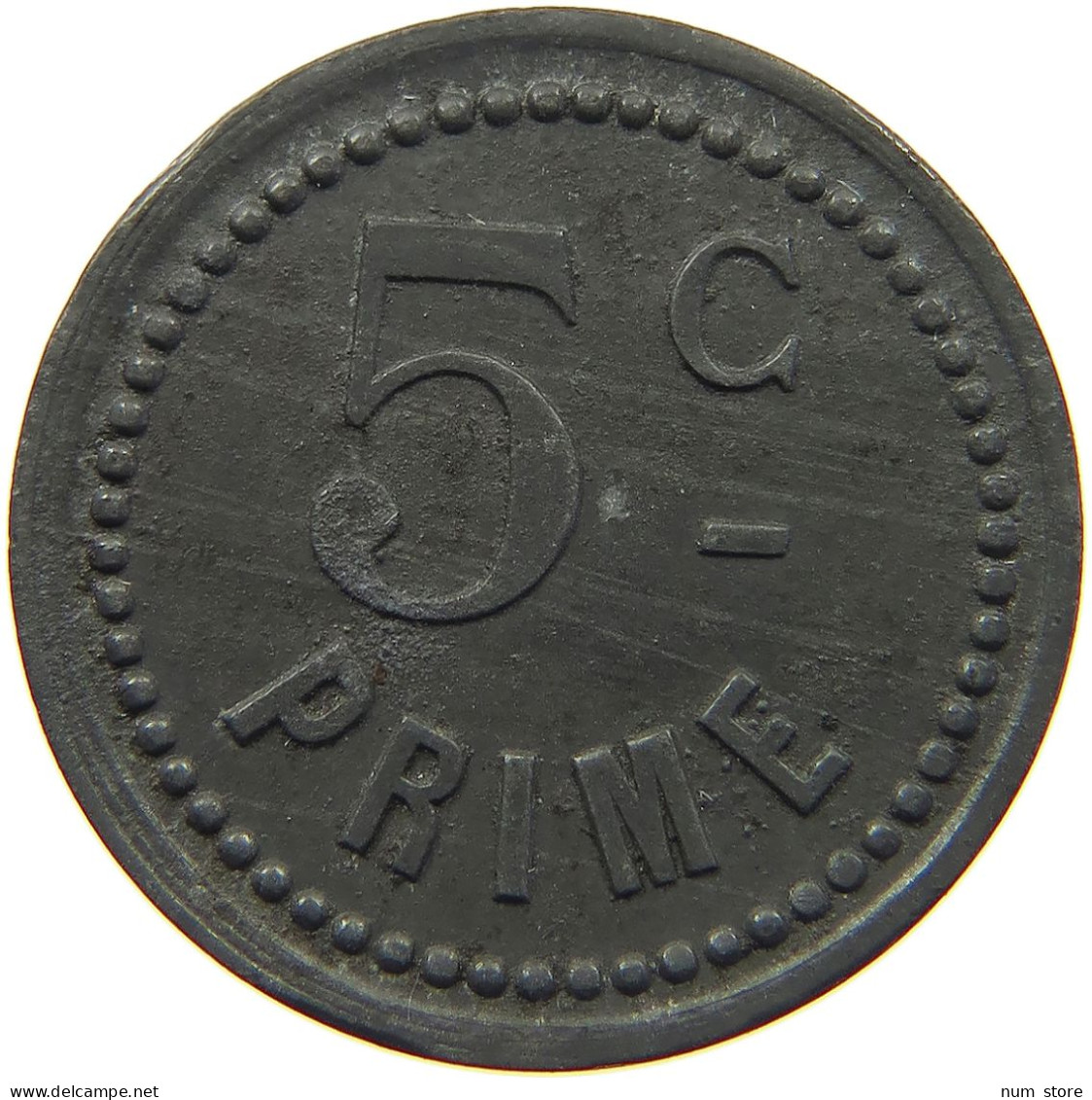 FRANCE 5 CENTIMES  LIESSIES GUINET PRIME #a049 0567 - Autres & Non Classés