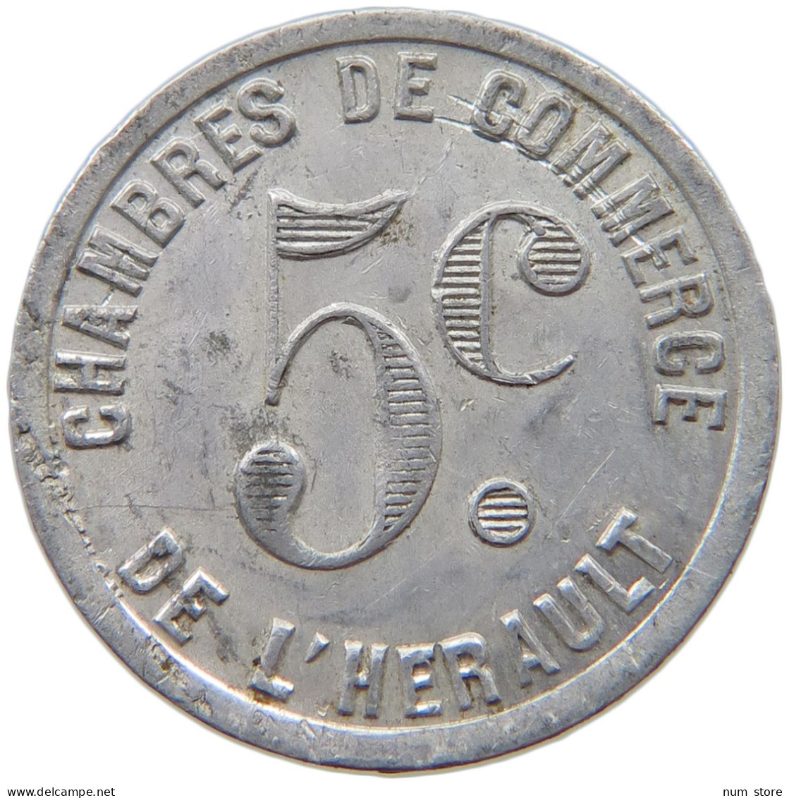 FRANCE 5 CENTIMES  HERAULT #t130 0667 - Autres & Non Classés