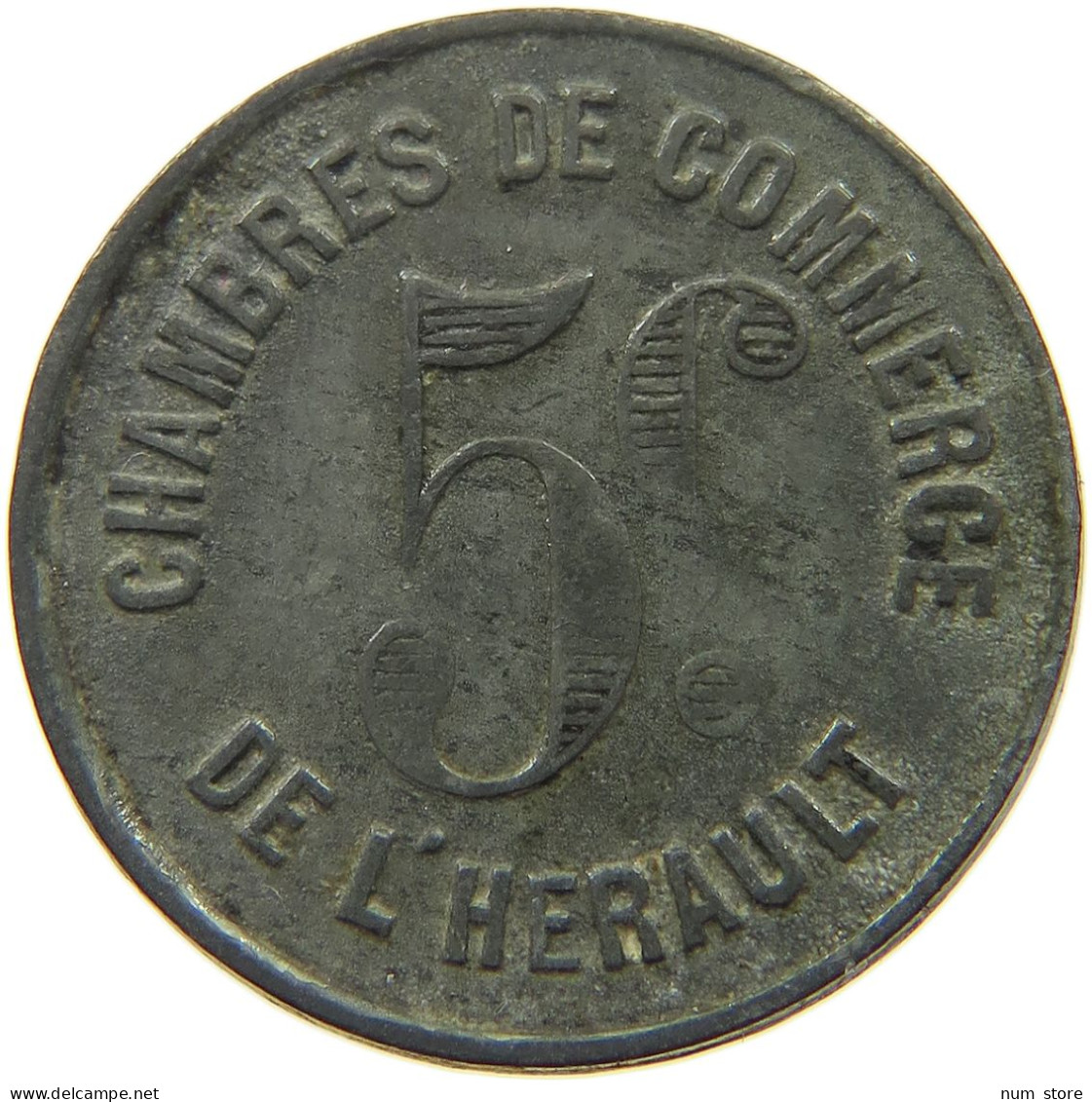 FRANCE 5 CENTIMES  HERAULT #t130 0115 - Autres & Non Classés