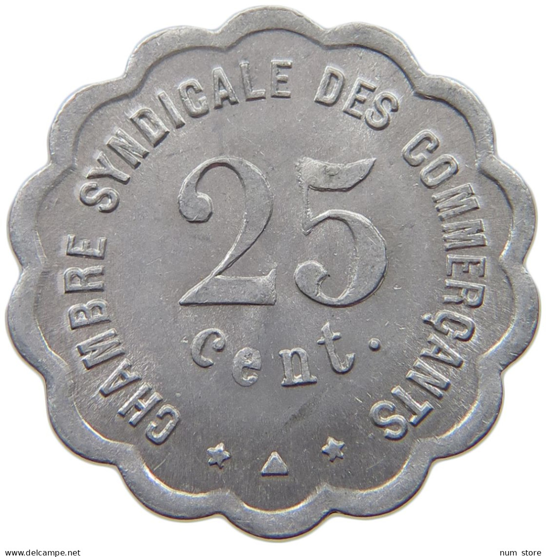 FRANCE 25 CENTIMES 1923 PERPIGNAN #t130 0459 - Autres & Non Classés