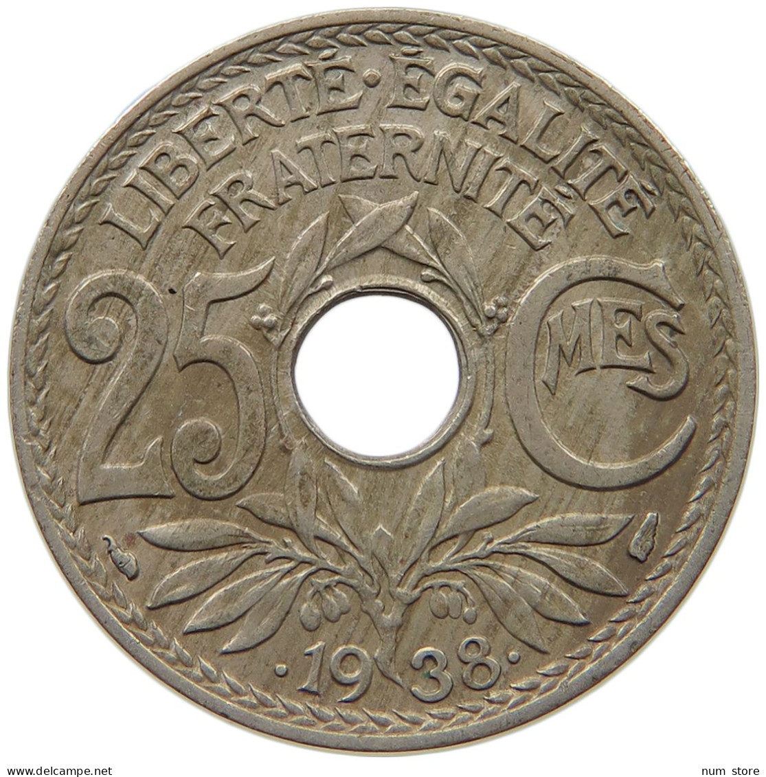 FRANCE 25 CENTIMES 1938  #c030 0359 - Sonstige & Ohne Zuordnung