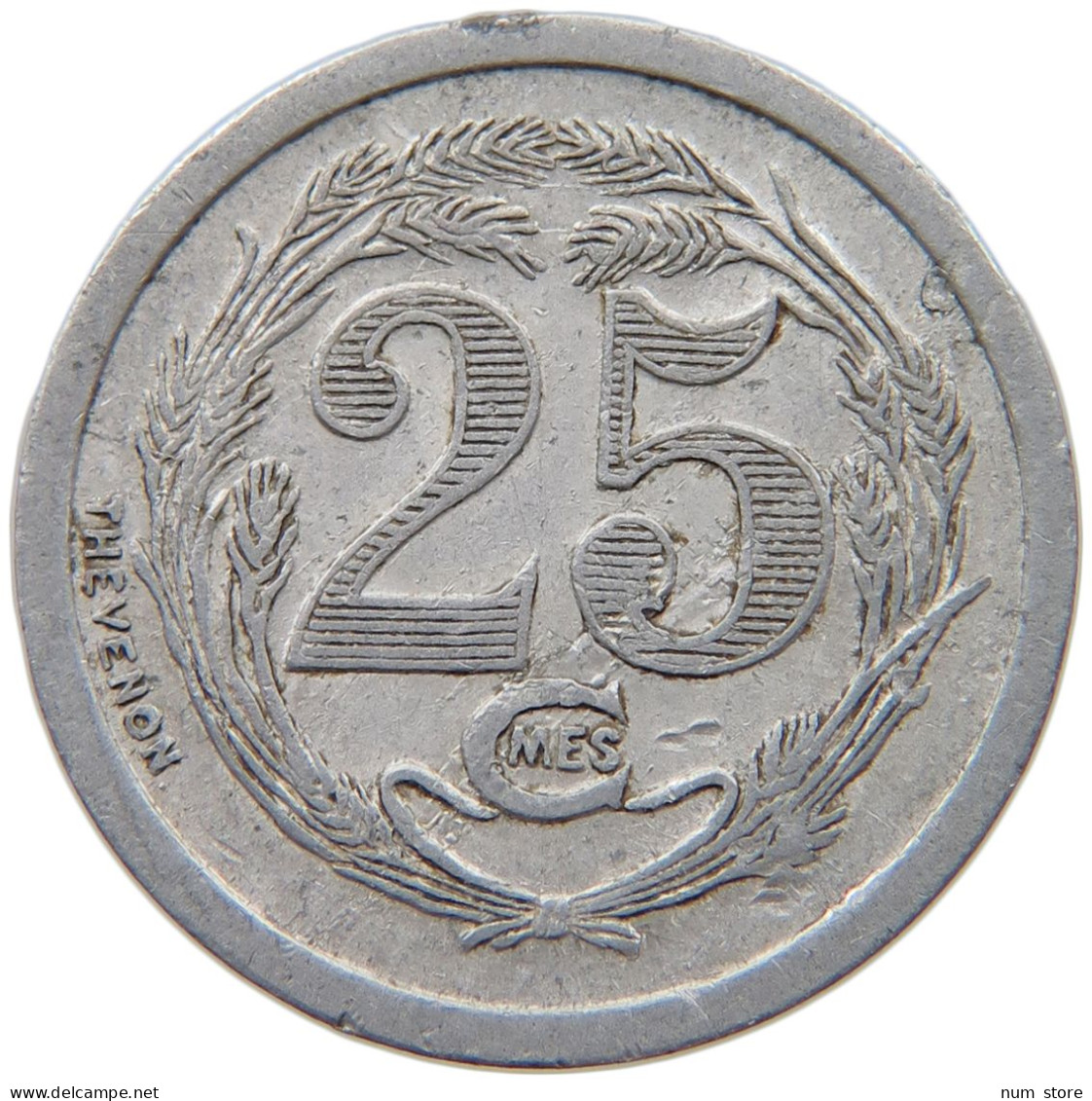 FRANCE 25 CENTIMES 1922 ORAN #c073 0073 - Autres & Non Classés