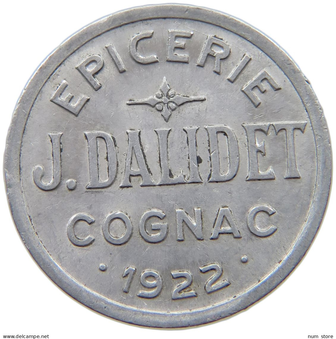 FRANCE 25 CENTIMES 1922 J. DALIDET COGNAC #t130 0795 - Andere & Zonder Classificatie