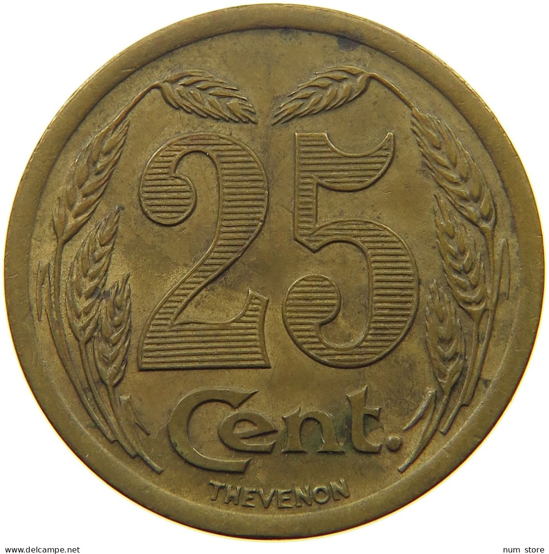 FRANCE 25 CENTIMES 1921 EVREUX ESSAI #t130 0157 - Autres & Non Classés