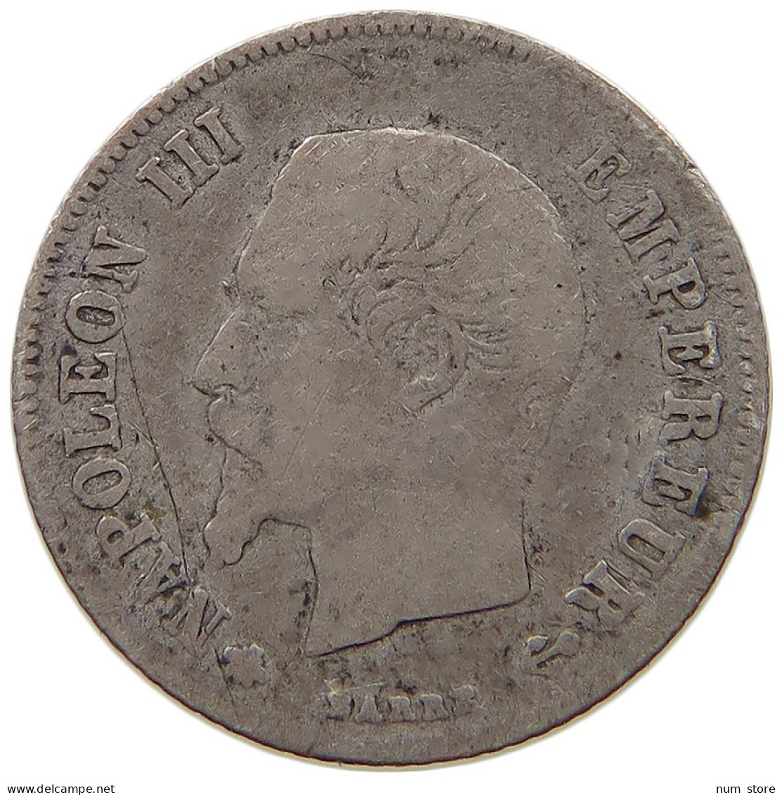 FRANCE 20 CENTIMES 1860 Napoleon III. (1852-1870) #c024 0335 - 20 Centimes