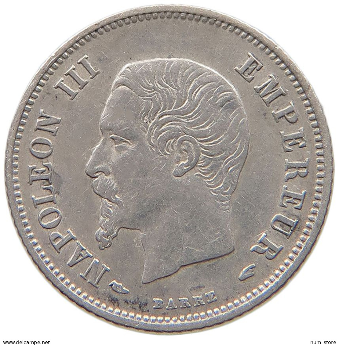 FRANCE 20 CENTIMES 1853 A Napoleon III. (1852-1870) #t112 1371 - 20 Centimes