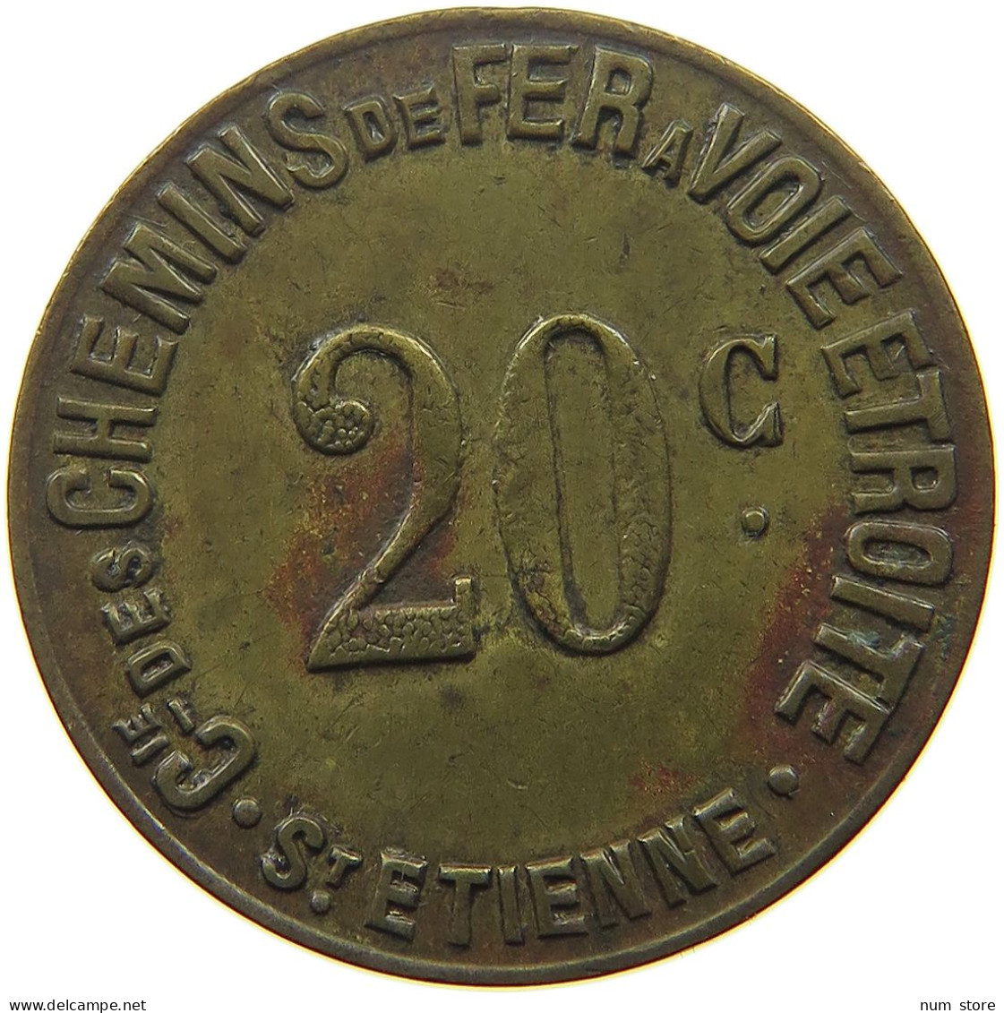 FRANCE 20 CENTIMES  ST. ETIENNE #t130 0255 - Sonstige & Ohne Zuordnung