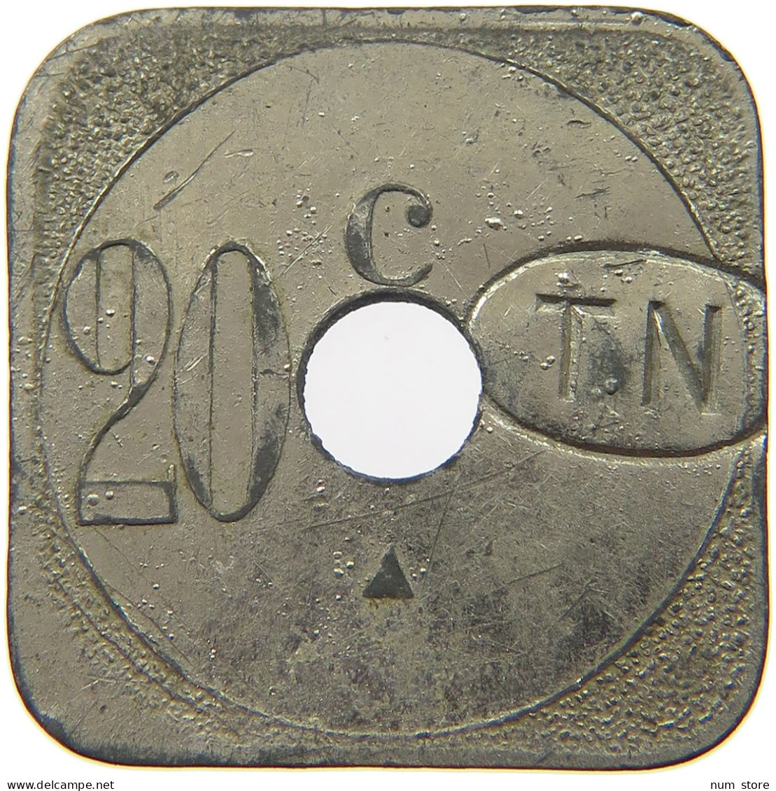 FRANCE 20 CENTIMES  TRAMWAYS NANTES #t130 0025 - Sonstige & Ohne Zuordnung