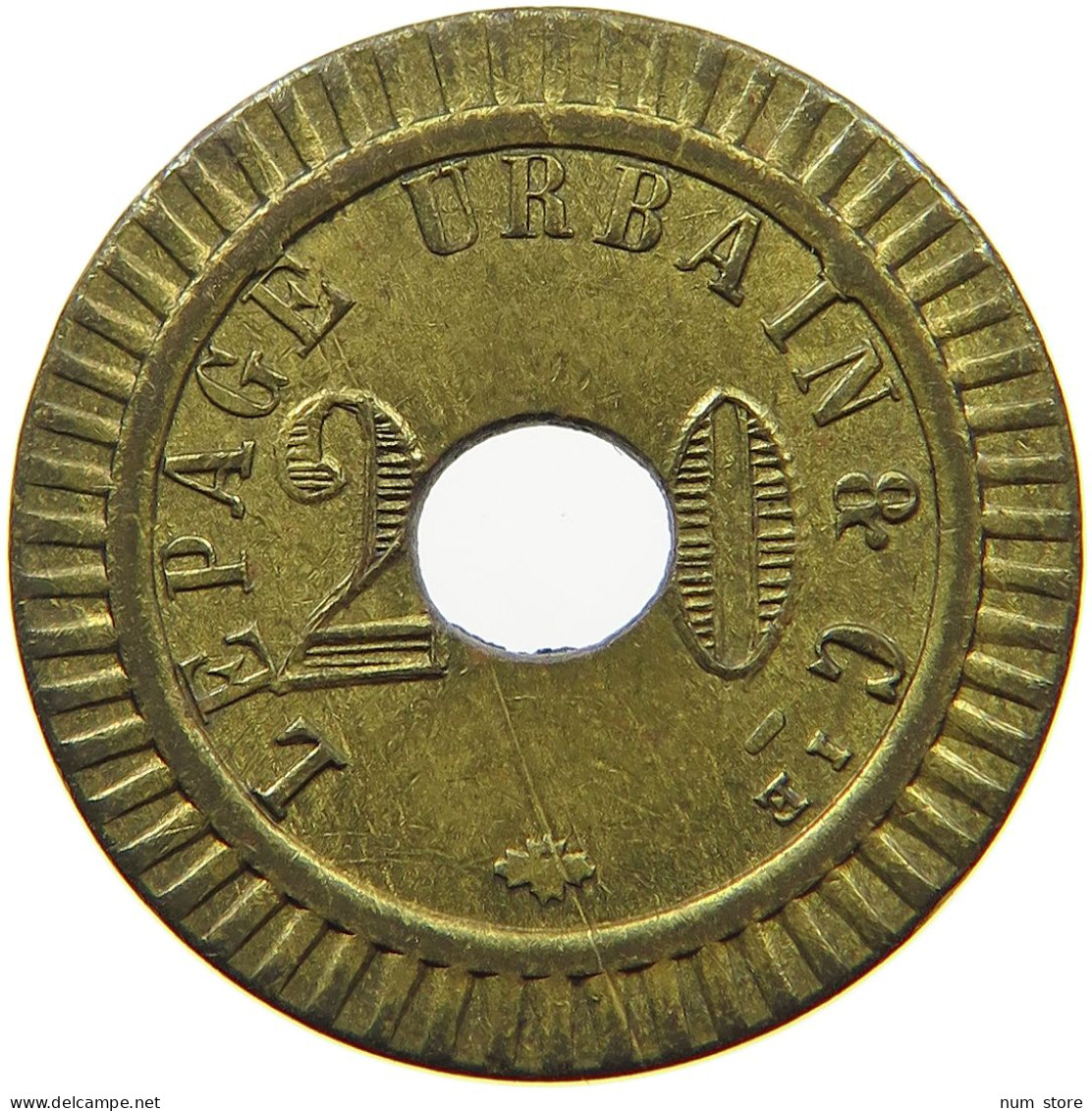 FRANCE 20 CENTIMES  CONSOMMER TOKEN LEPAGE URBAIN #a094 0425 - Sonstige & Ohne Zuordnung