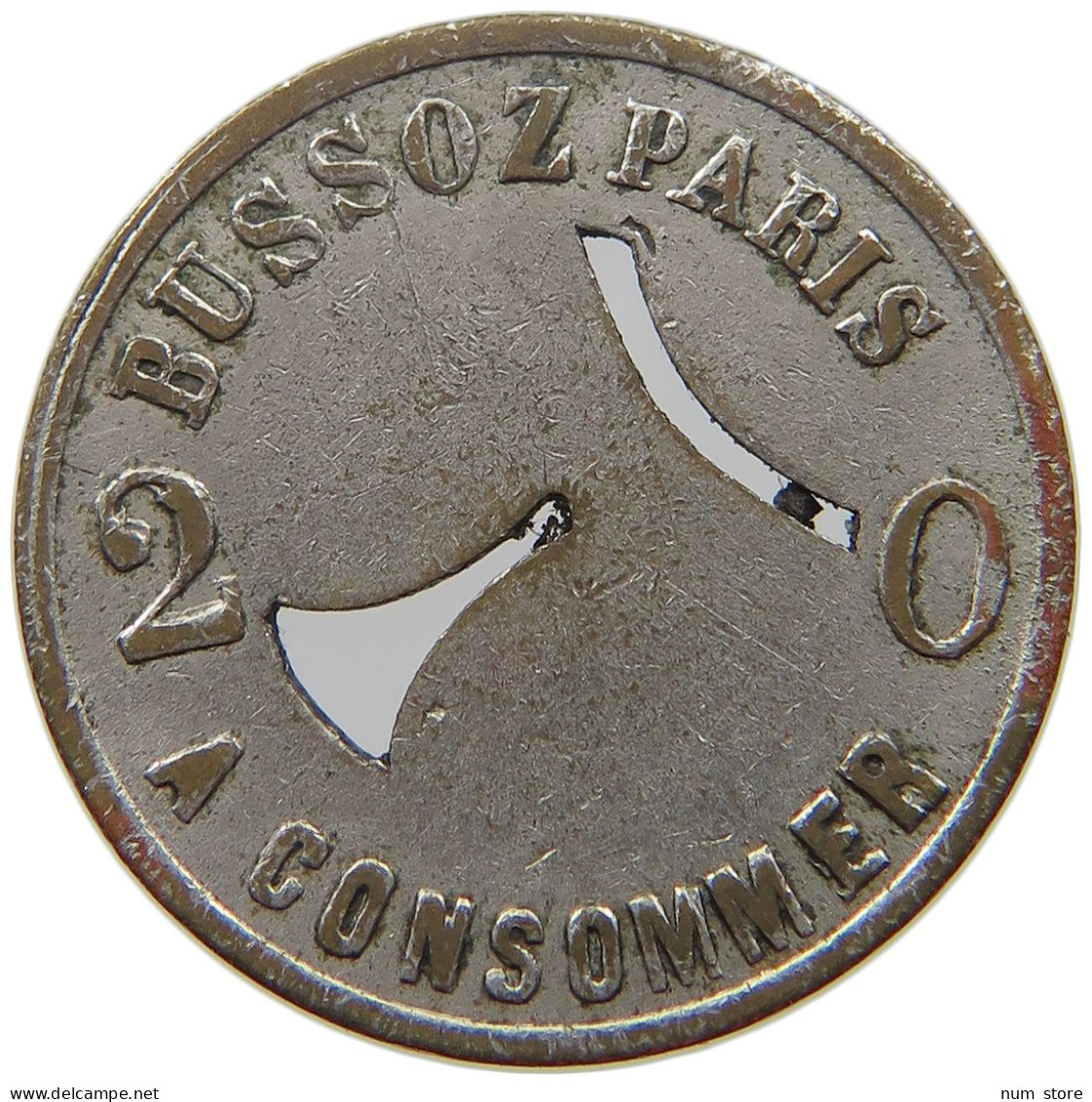 FRANCE 20 CENTIMES  CONSOMMER #t130 0339 - Andere & Zonder Classificatie