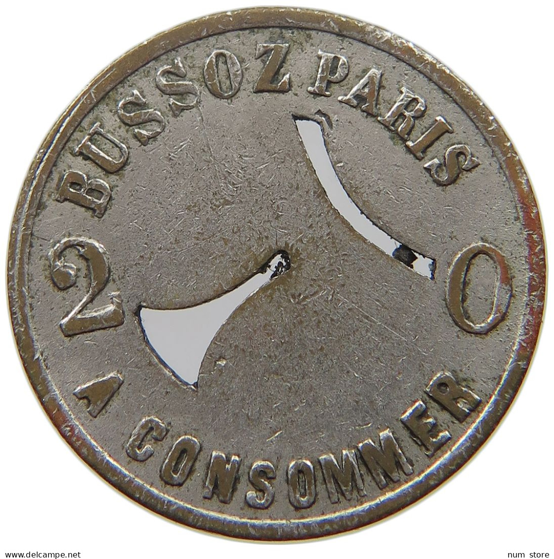 FRANCE 20 CENTIMES  CONSOMMER #t130 0339 - Sonstige & Ohne Zuordnung