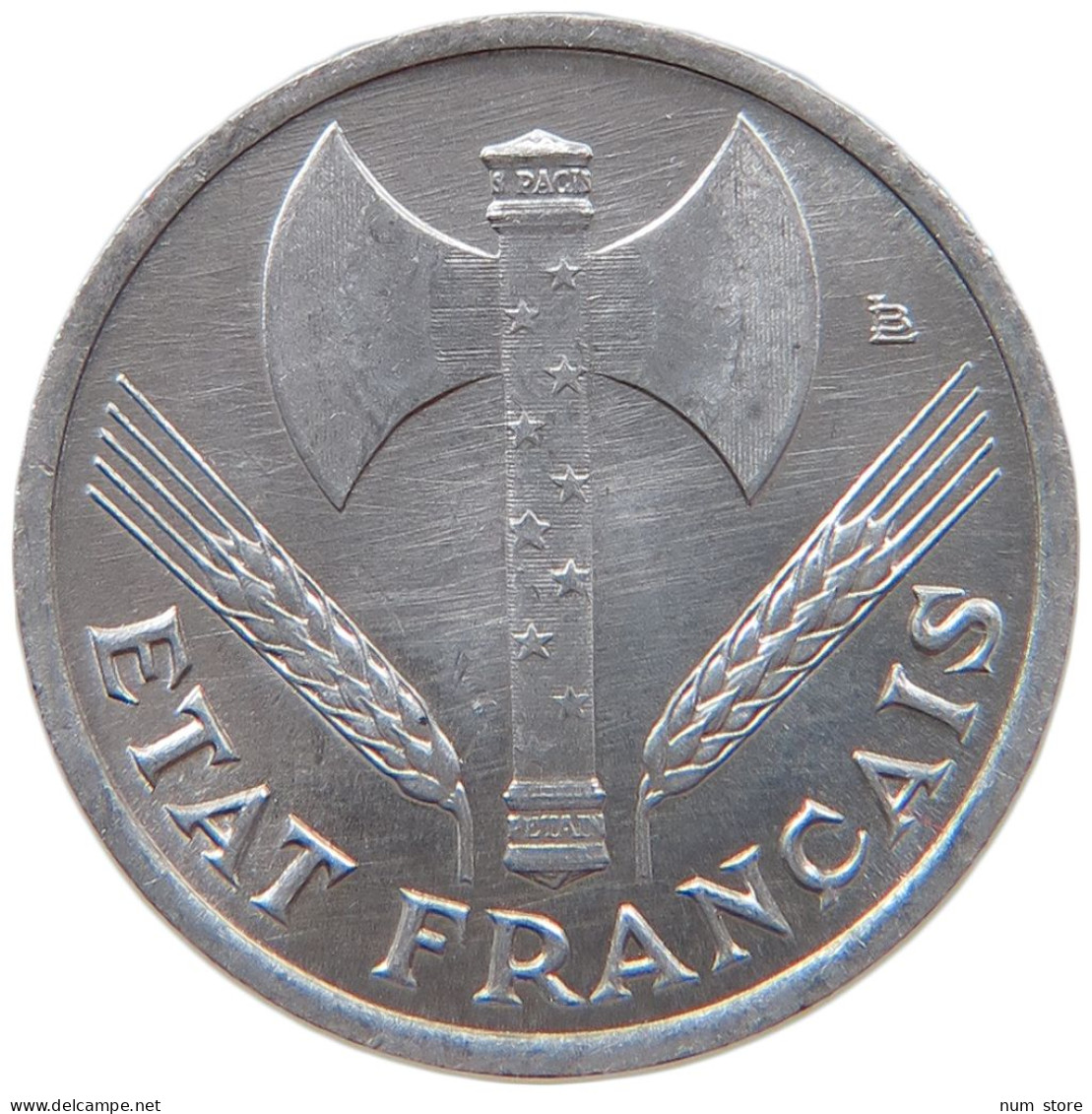 FRANCE 50 CENTIMES 1943  #s018 0063 - 50 Centimes