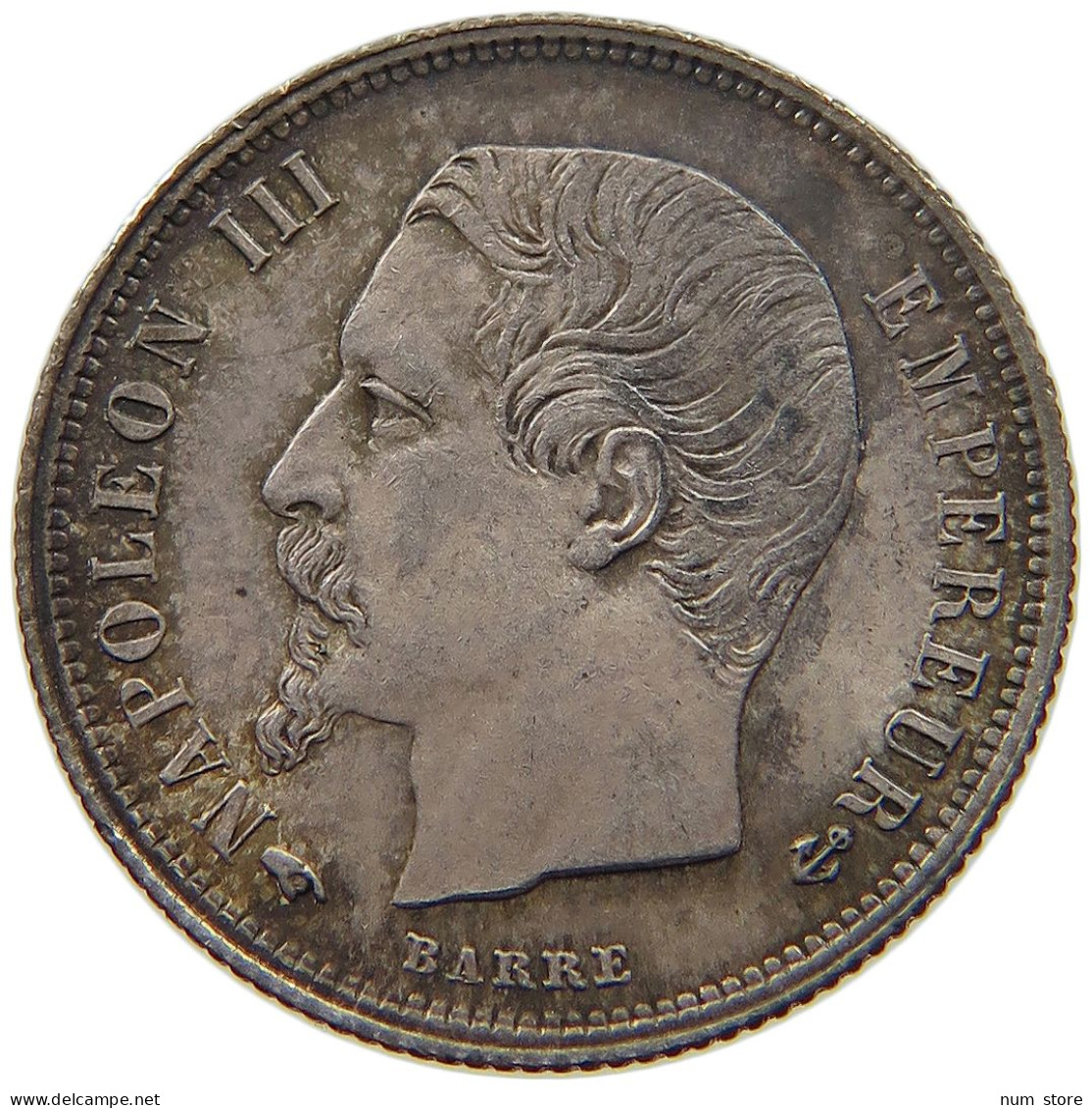 FRANCE 50 CENTIMES 1857 A Napoleon III. (1852-1870) #t058 0237 - 50 Centimes