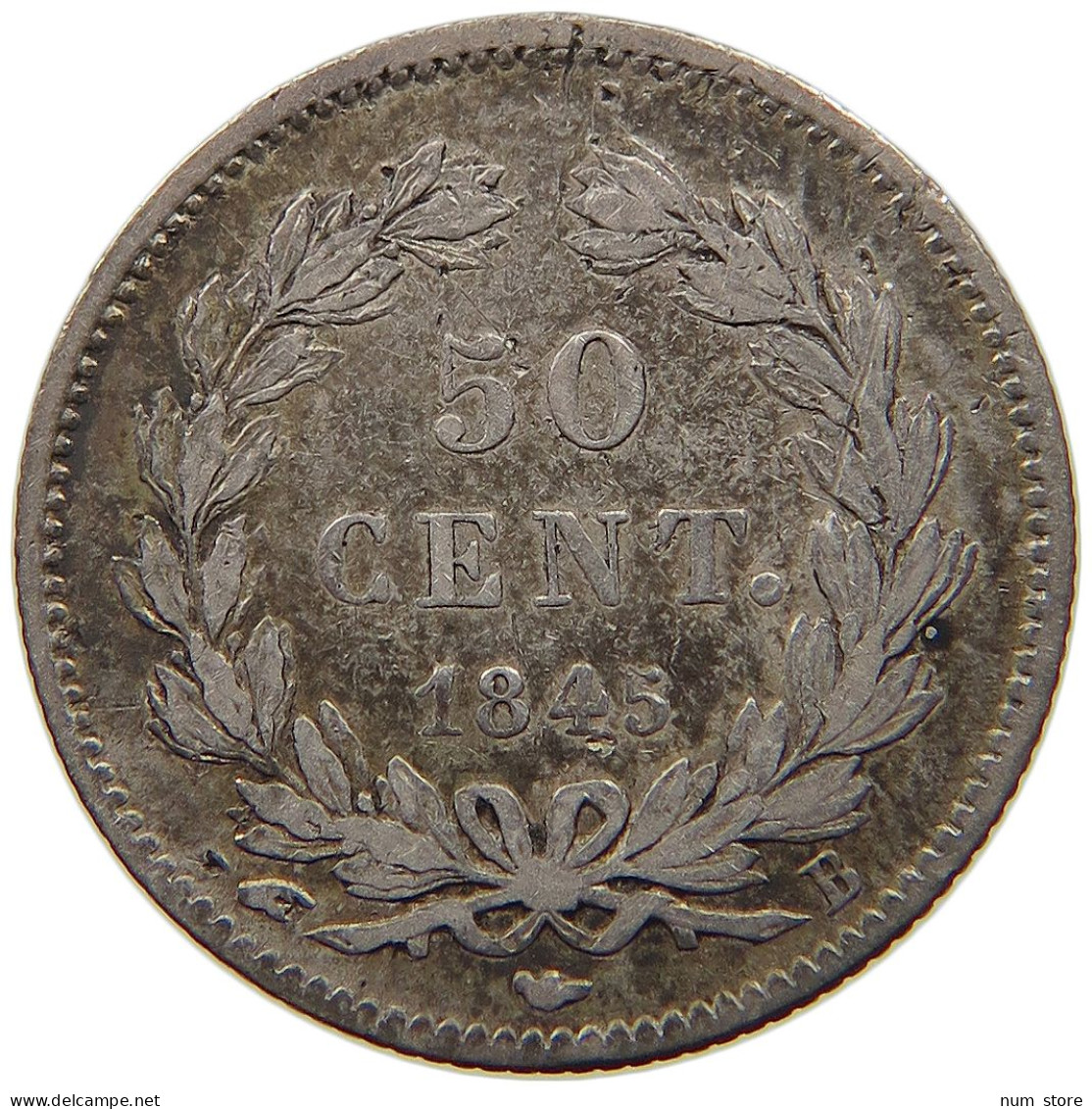 FRANCE 50 CENTIMES 1845 B LOUIS PHILIPPE I. (1830-1848) #t058 0239 - 50 Centimes