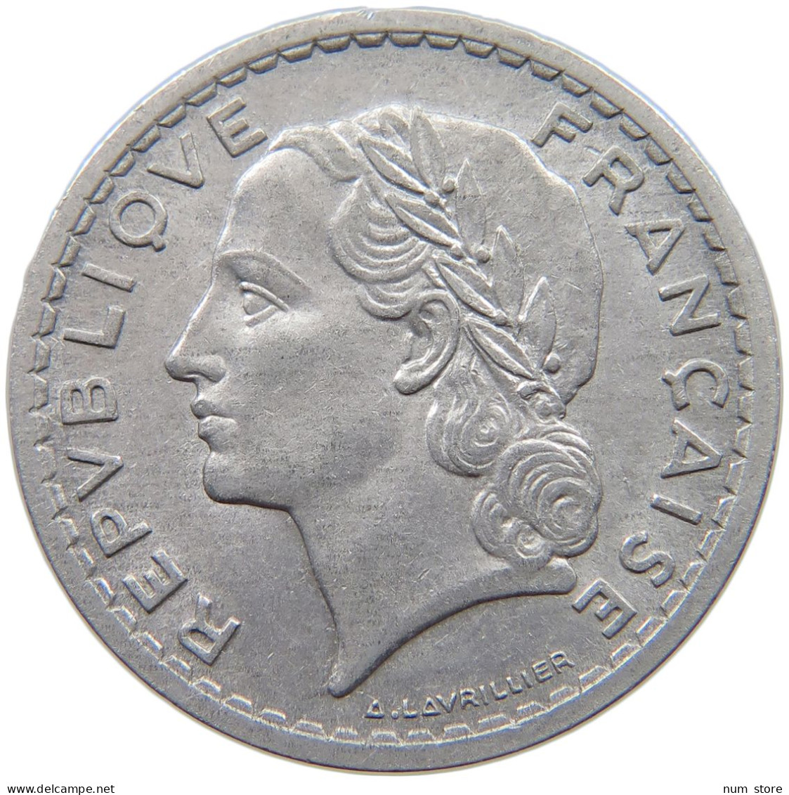 FRANCE 5 FRANCS 1948 B RARE #s068 0781 - 5 Francs