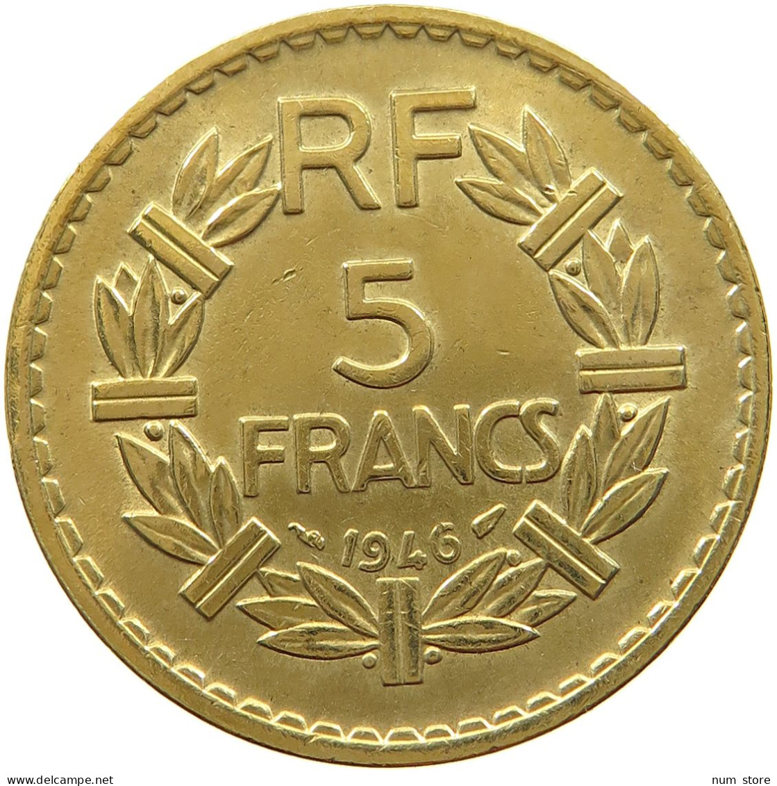 FRANCE 5 FRANCS 1946  #a018 0815 - 5 Francs