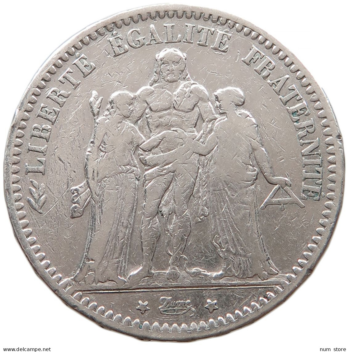 FRANCE 5 FRANCS 1873 K  #t012 0077 - 5 Francs