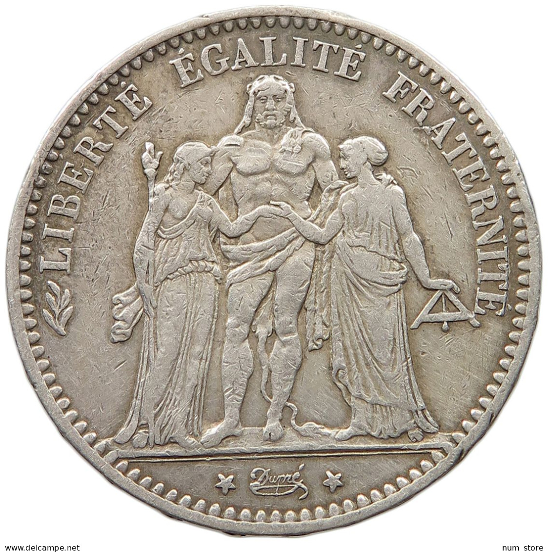 FRANCE 5 FRANCS 1875 A  #t118 1061 - 5 Francs