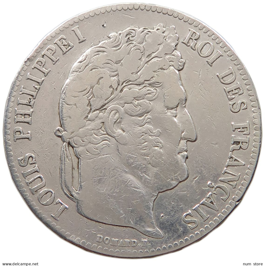 FRANCE 5 FRANCS 1839 A LOUIS PHILIPPE I. (1830-1848) #a001 0099 - 5 Francs