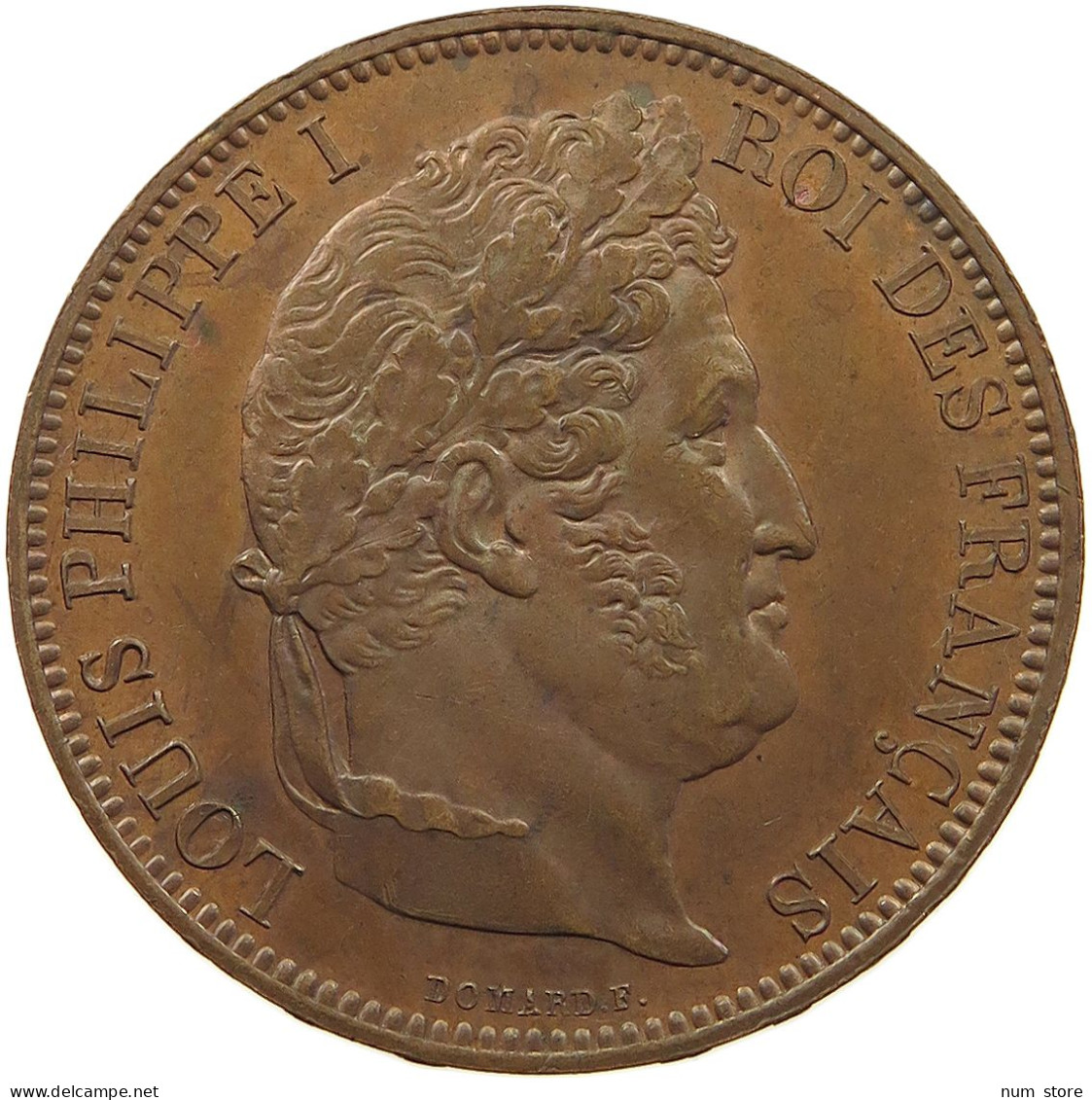 FRANCE 5 FRANCS 1831 LOUIS PHILIPPE I. (1830-1848) MODULE 5 FRANCS 1831 VISIT OF ROUEN MINT #T079 0143 - 5 Francs