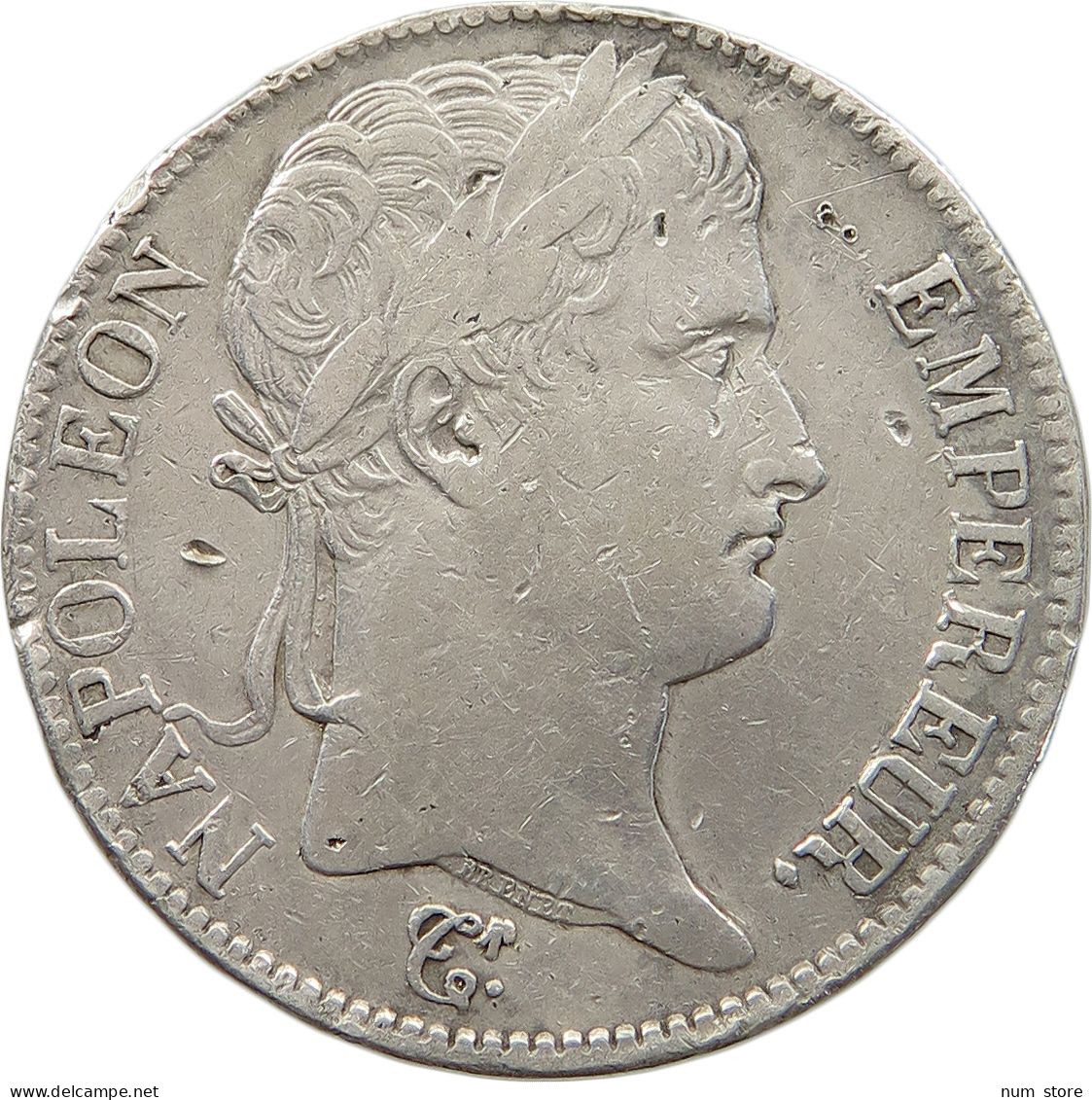 FRANCE 5 FRANCS 1812 Q Napoleon I. (1804-1814, 1815) #t120 0069 - 5 Francs
