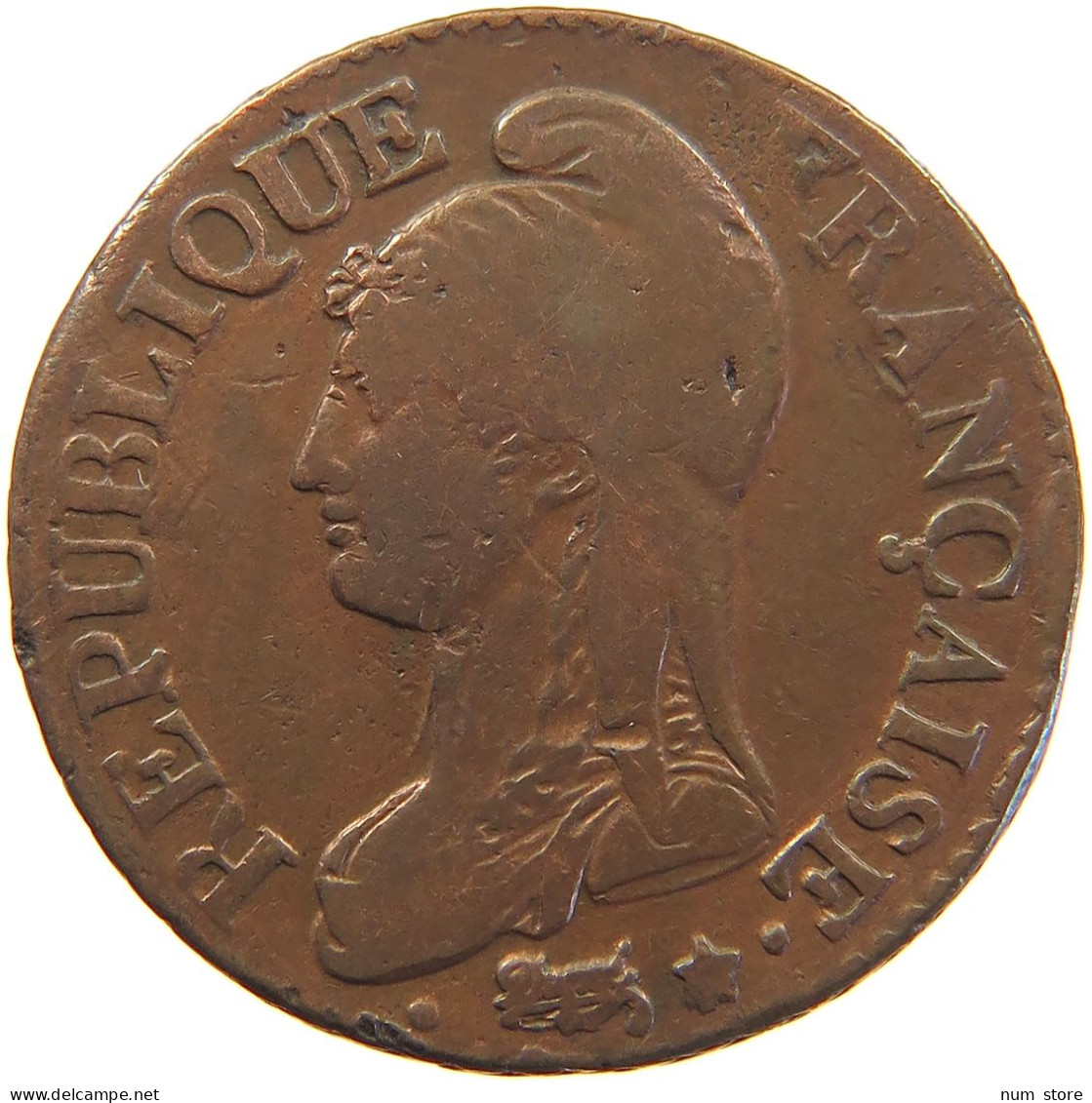 FRANCE 5 CENTIMES AN 7/5 A  #t016 0159 - 5 Centimes